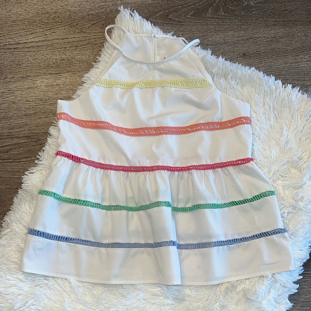 Big Water Blue Sky Stripe Top - Medium